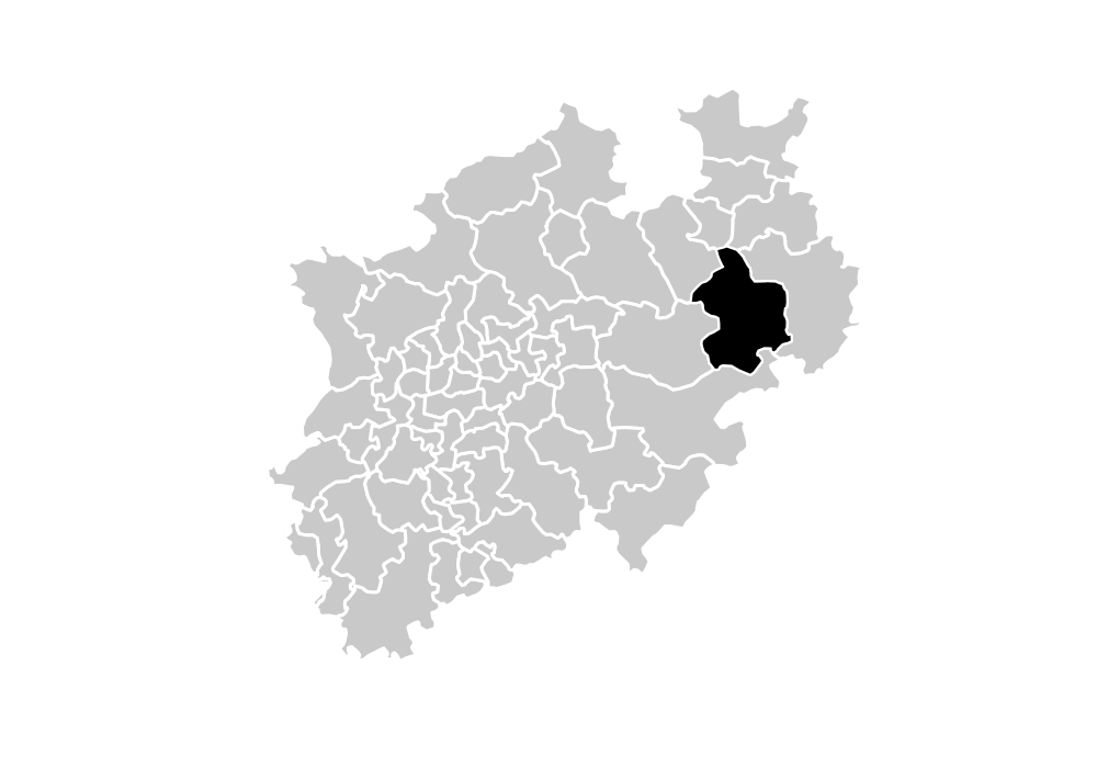 Wahlkreis-Karte