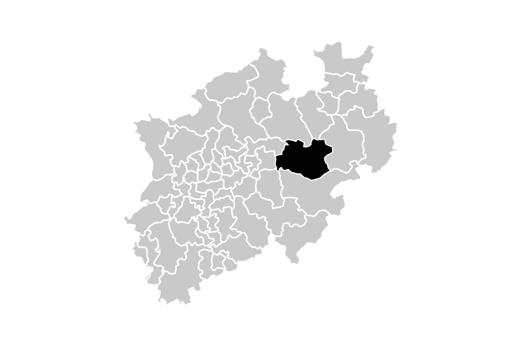 Wahlkreis-Karte