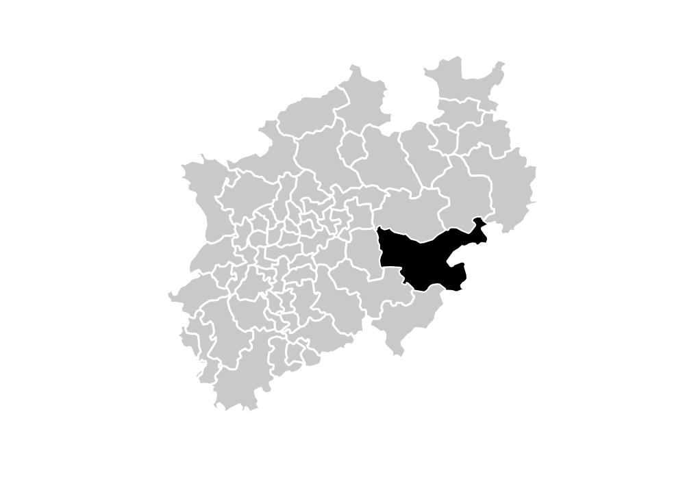Wahlkreis-Karte
