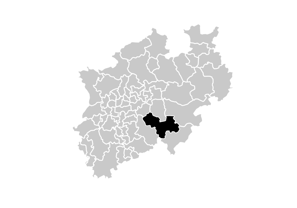 Wahlkreis-Karte