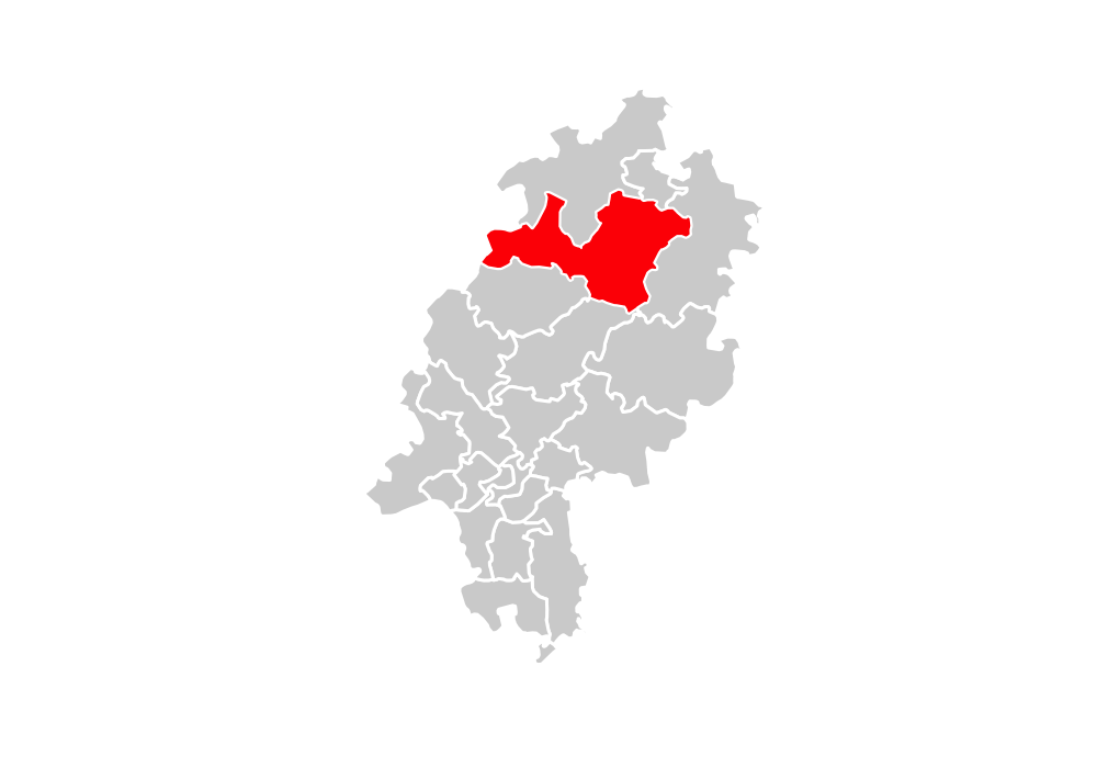Wahlkreis-Karte