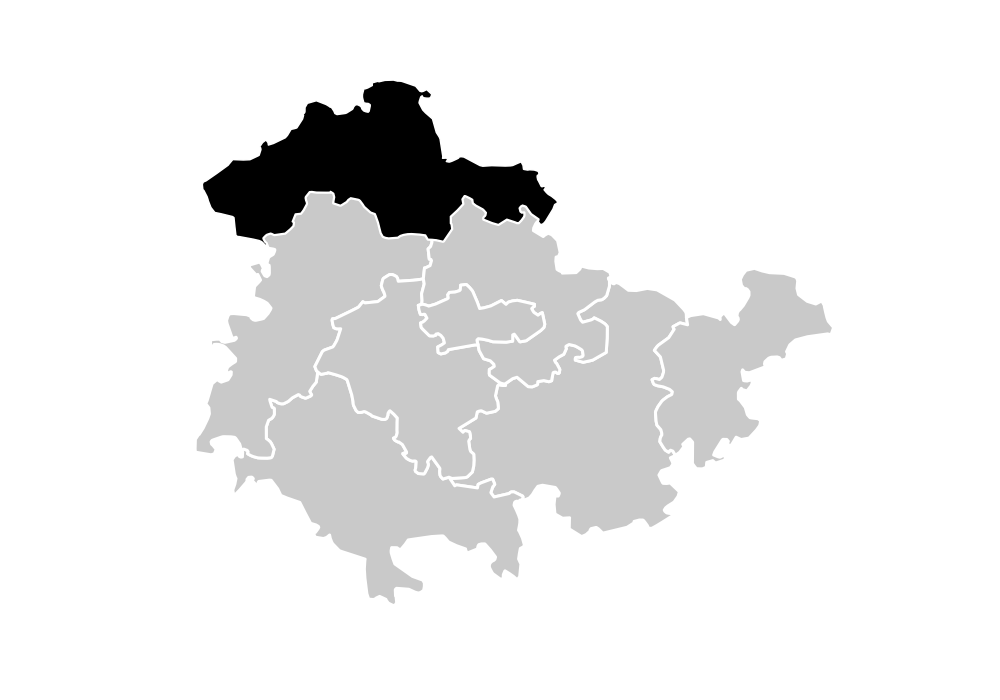 Wahlkreis-Karte