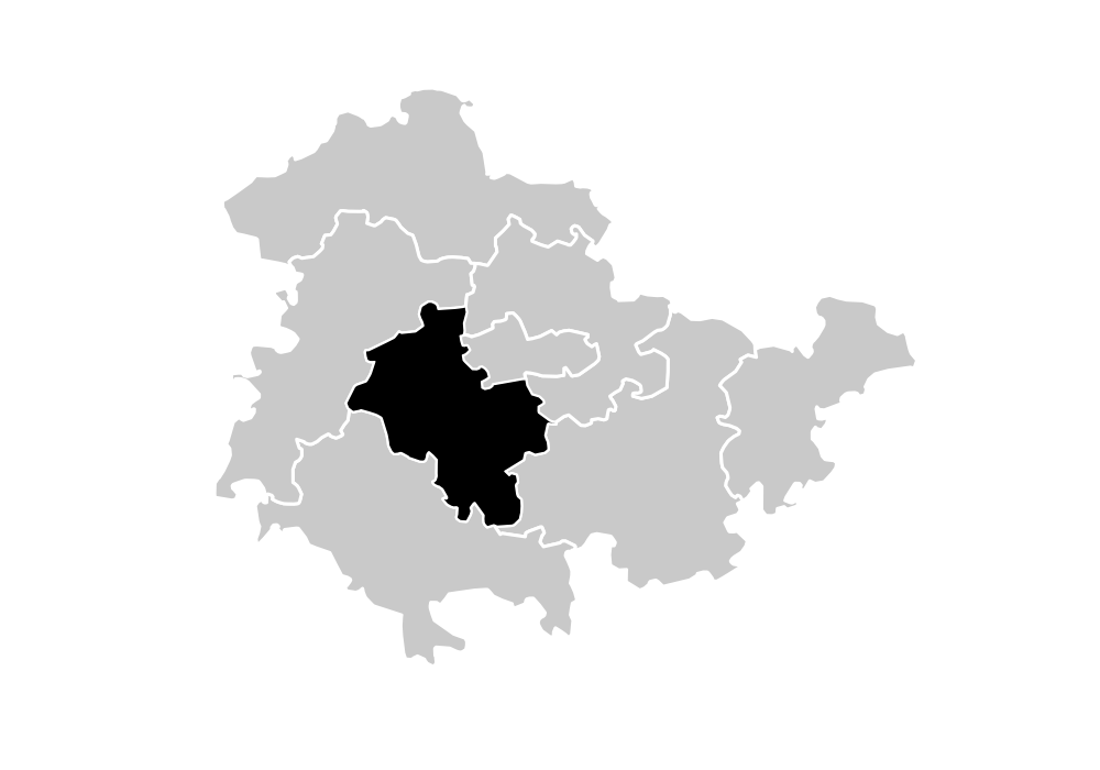 Wahlkreis-Karte