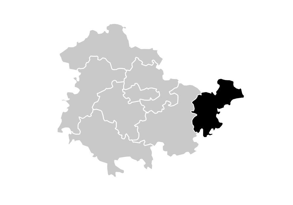 Wahlkreis-Karte