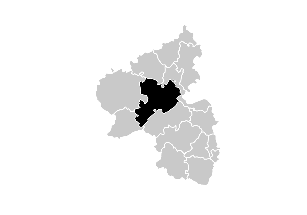 Wahlkreis-Karte