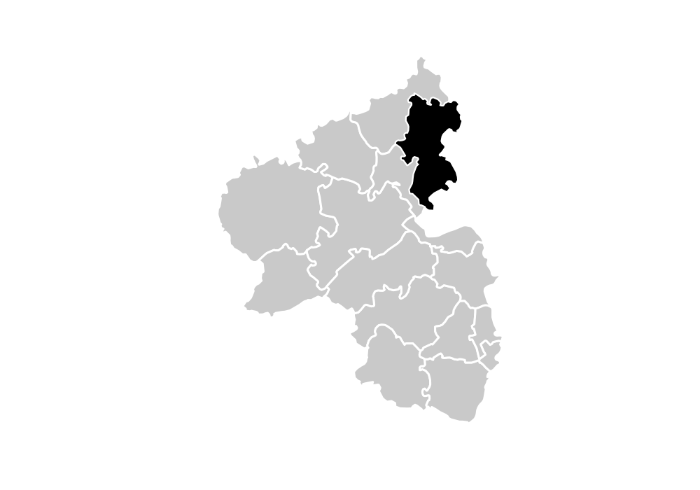 Wahlkreis-Karte
