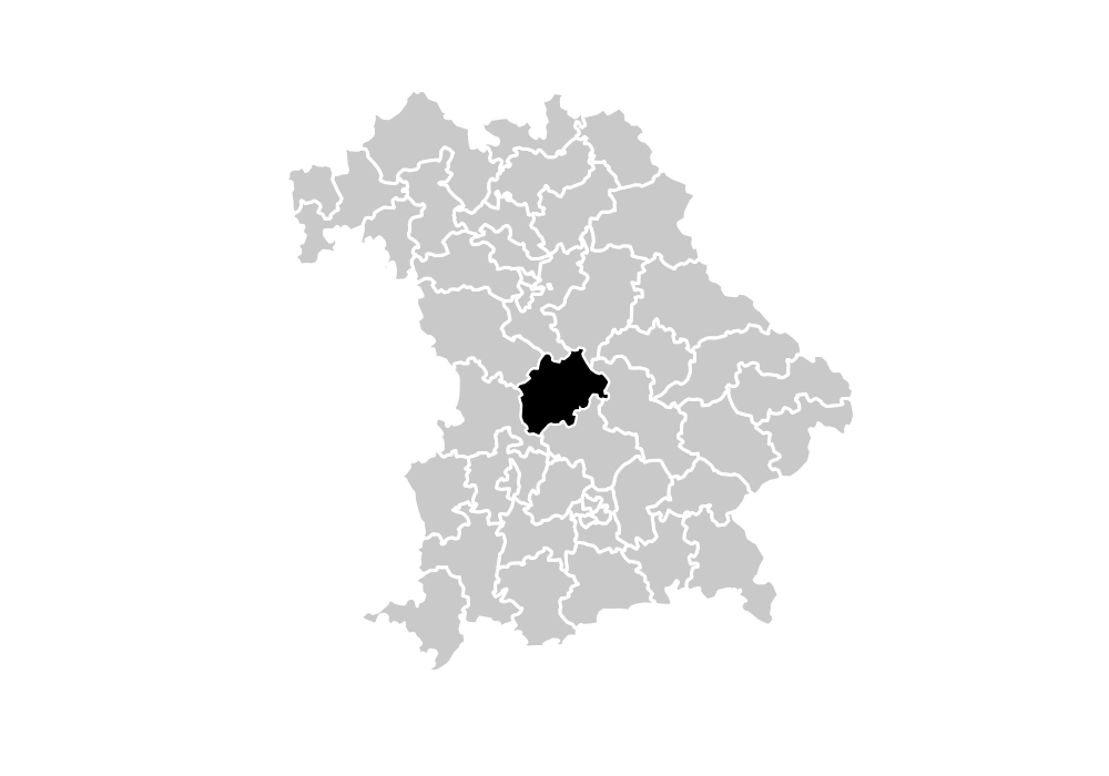 Wahlkreis-Karte