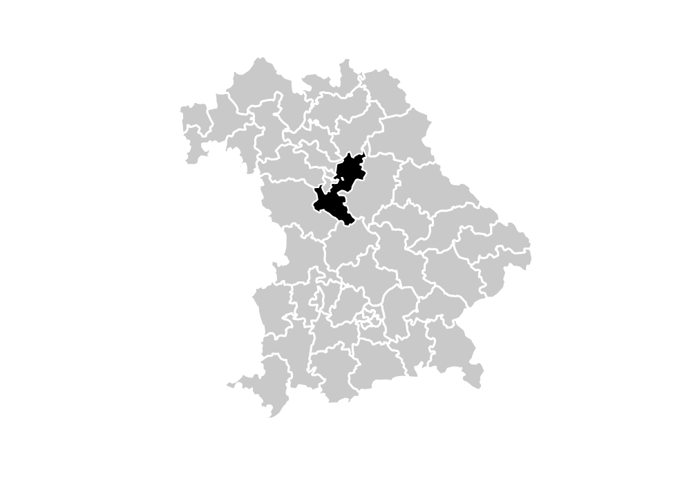 Wahlkreis-Karte
