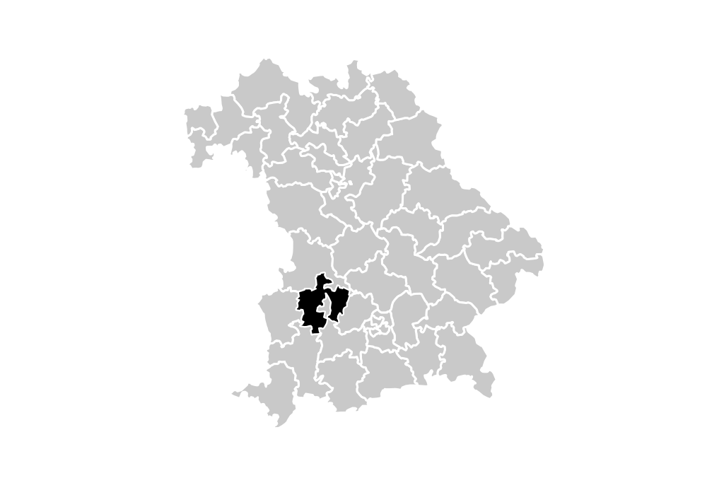 Wahlkreis-Karte
