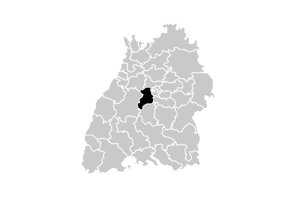Wahlkreis-Karte