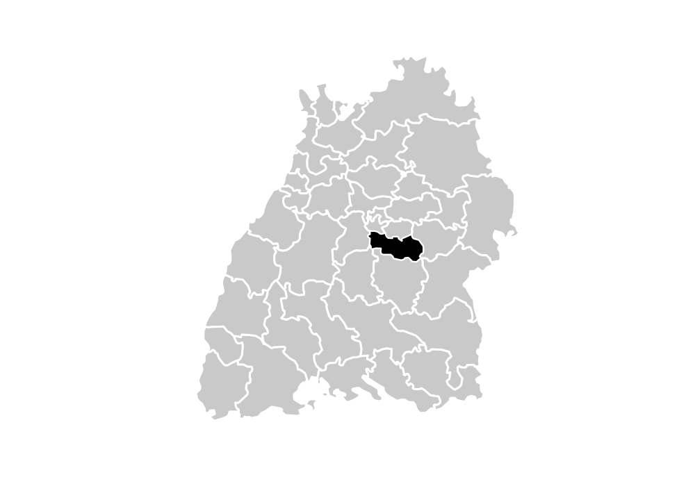 Wahlkreis-Karte