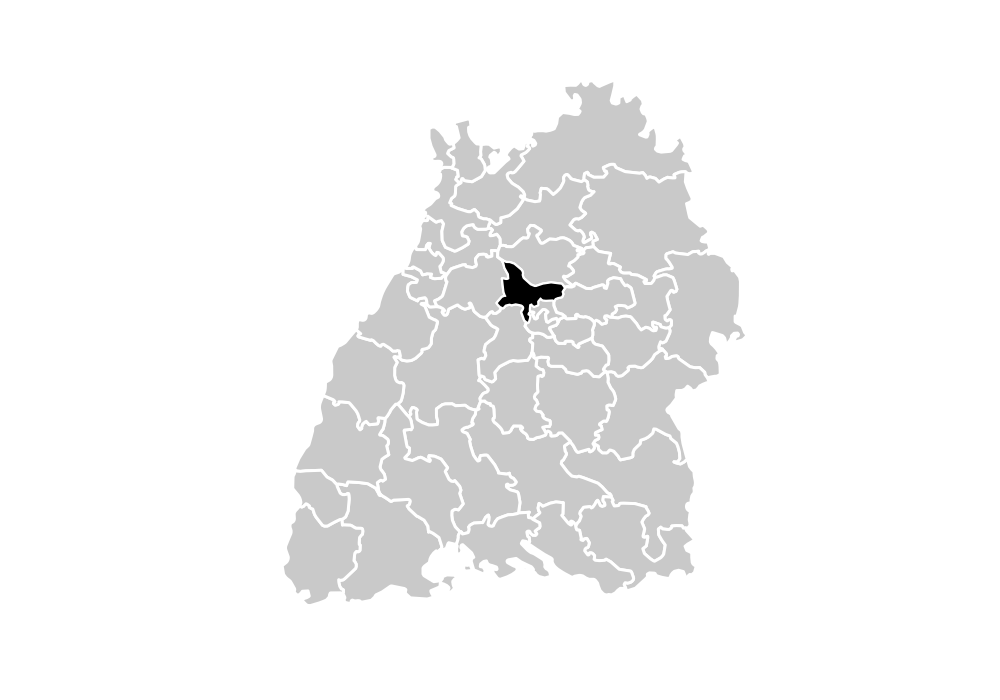 Wahlkreis-Karte