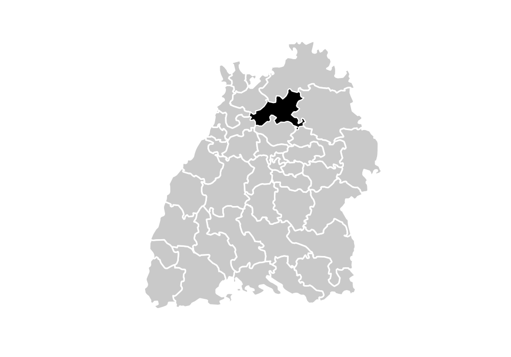 Wahlkreis-Karte