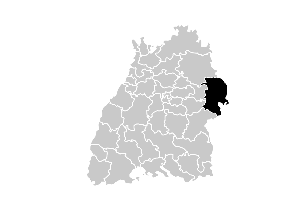 Wahlkreis-Karte