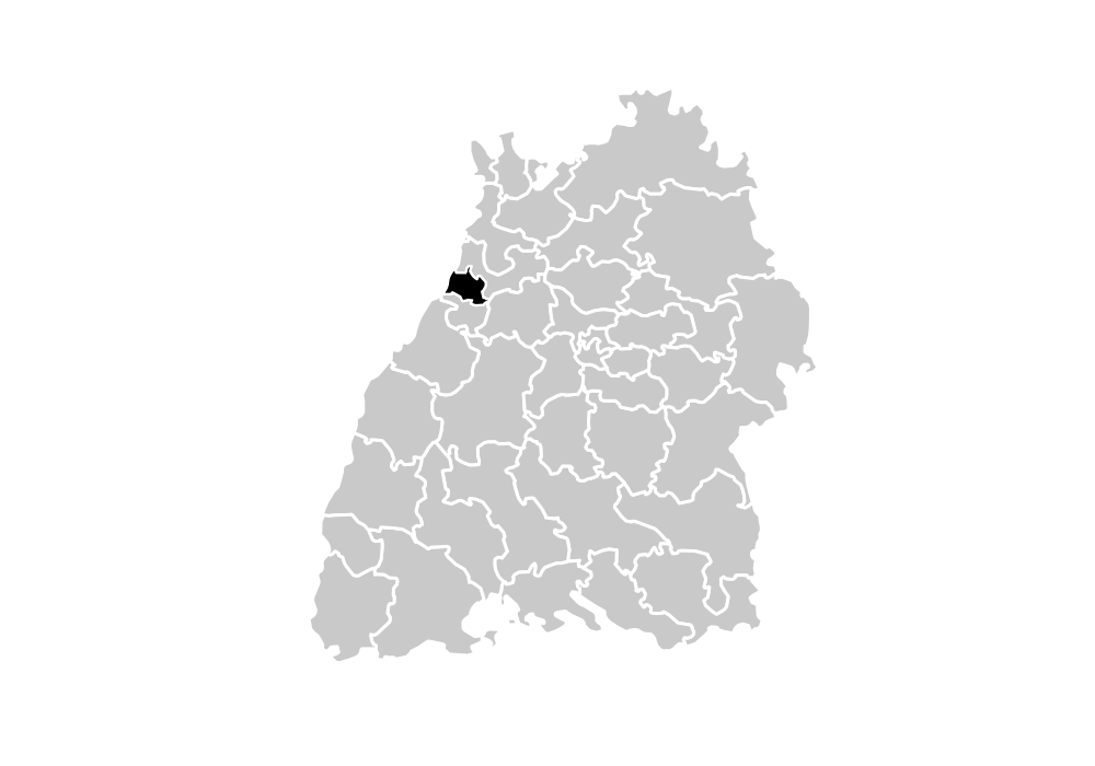 Wahlkreis-Karte