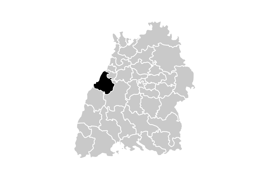 Wahlkreis-Karte