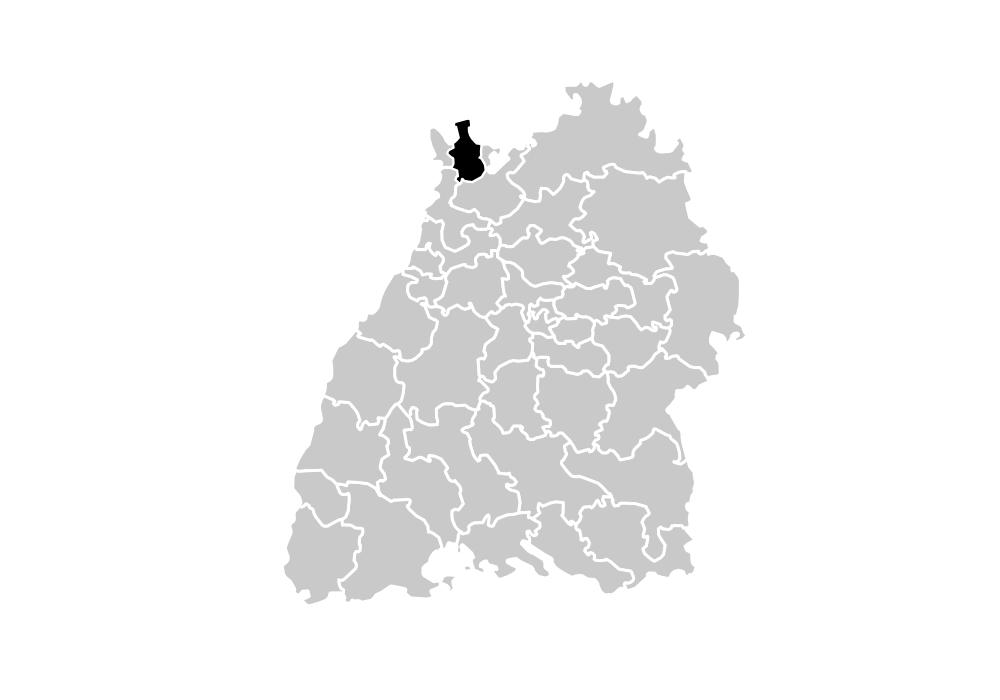 Wahlkreis-Karte