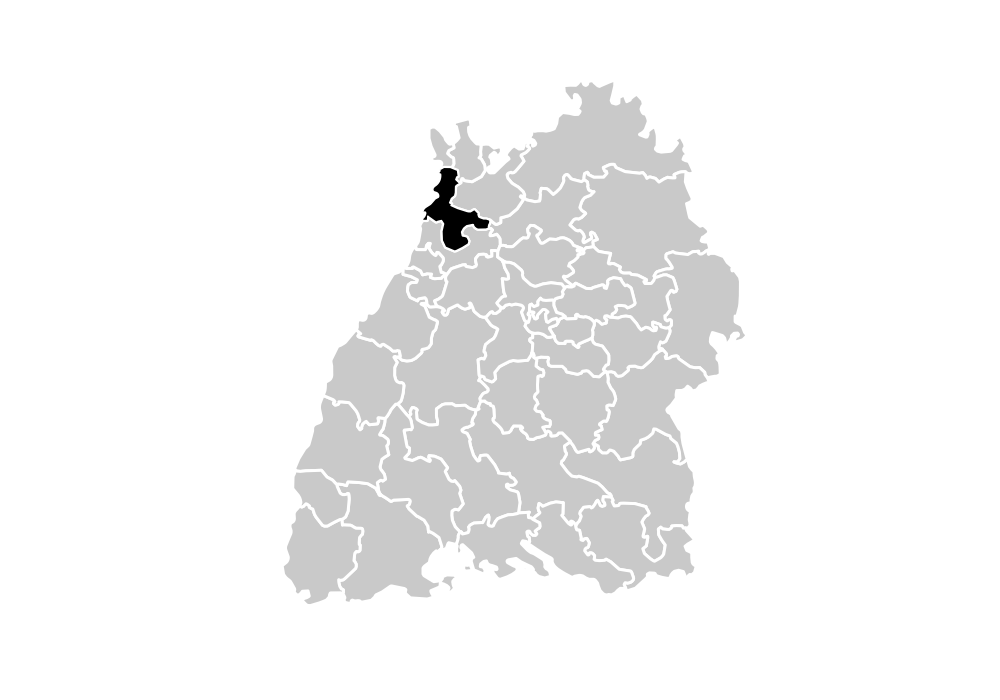 Wahlkreis-Karte