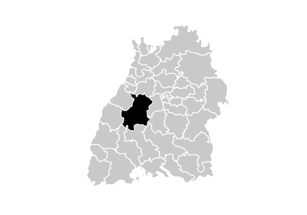 Wahlkreis-Karte