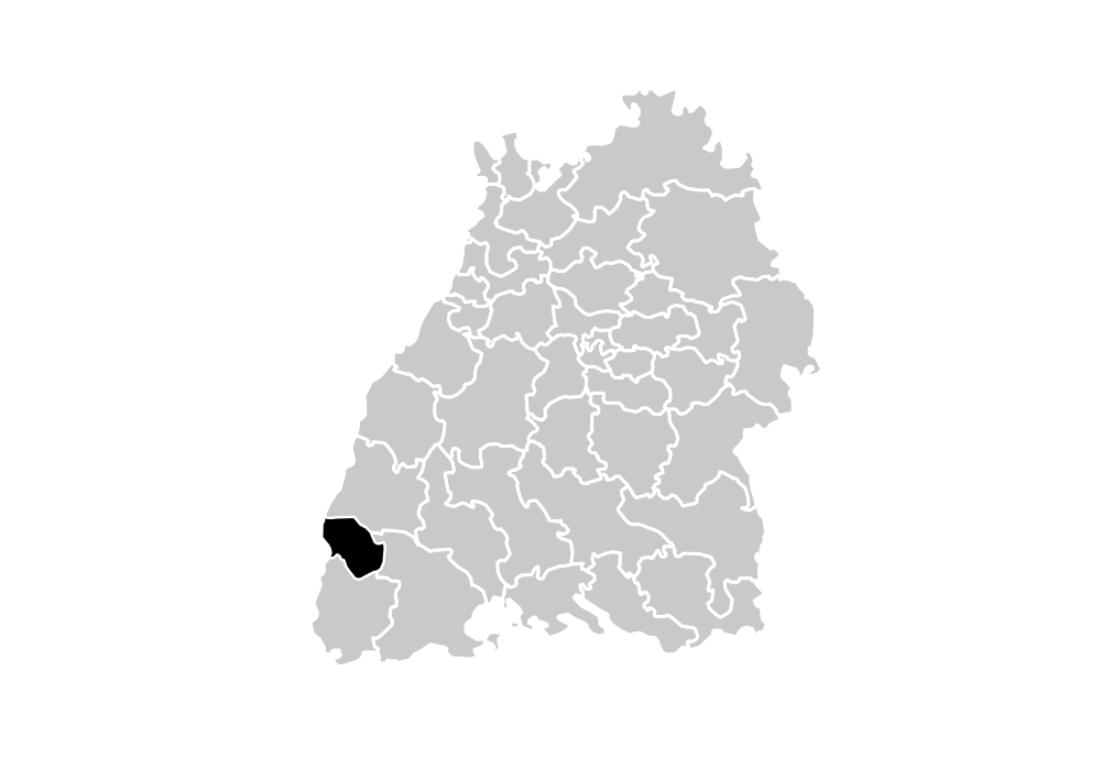 Wahlkreis-Karte