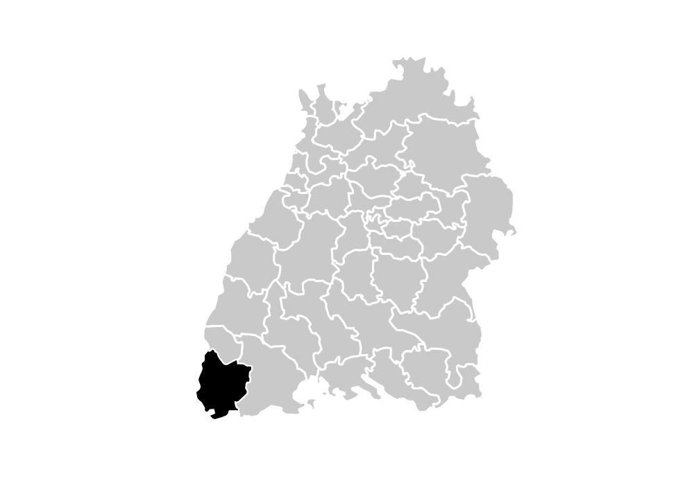 Wahlkreis-Karte
