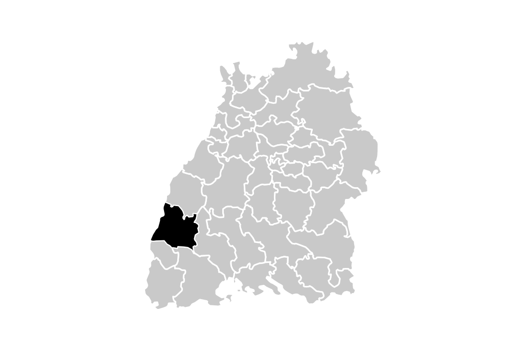 Wahlkreis-Karte