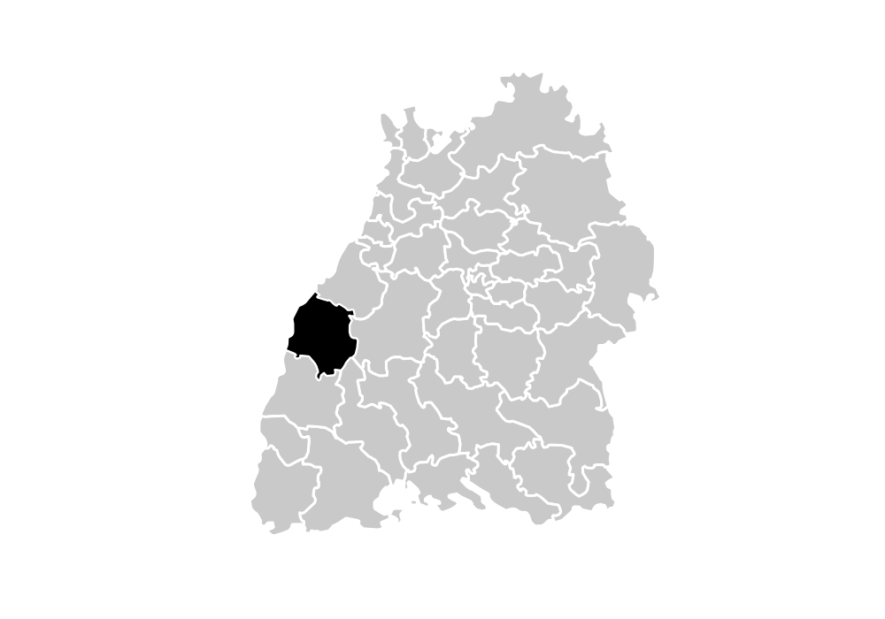 Wahlkreis-Karte