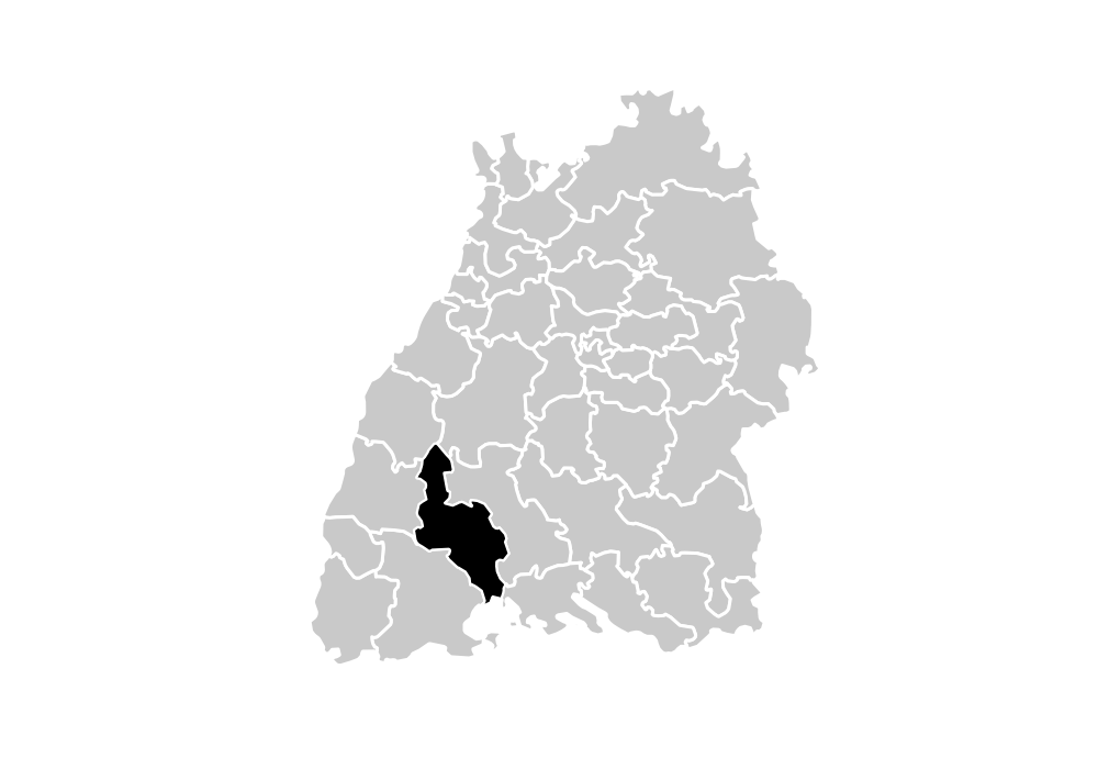 Wahlkreis-Karte