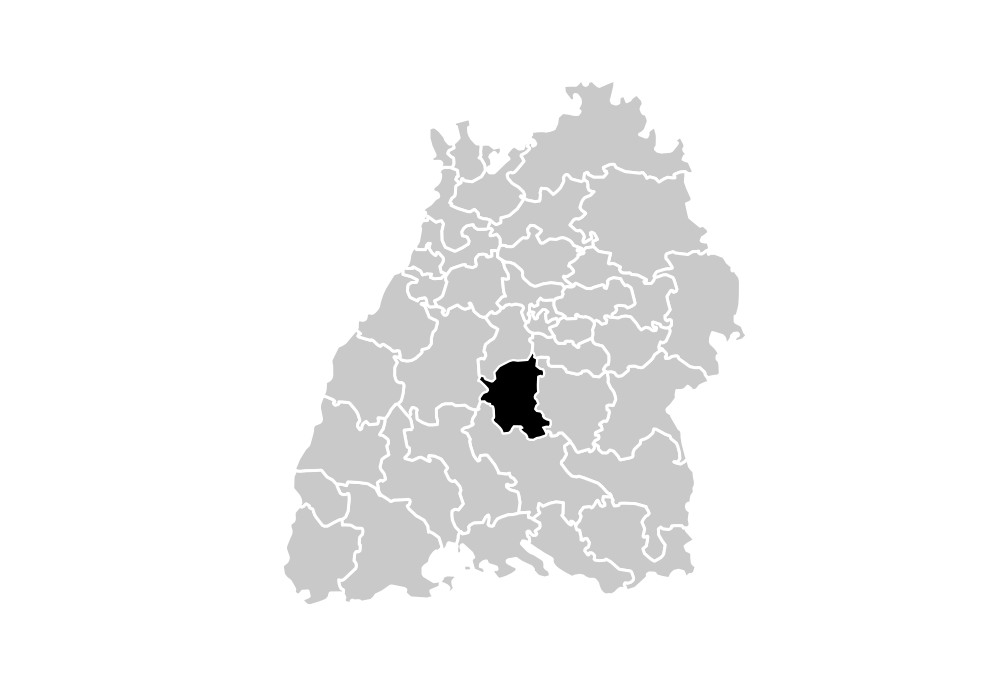 Wahlkreis-Karte
