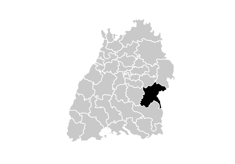 Wahlkreis-Karte