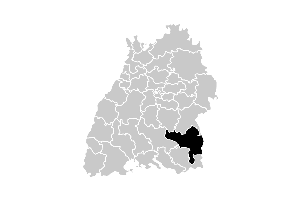 Wahlkreis-Karte