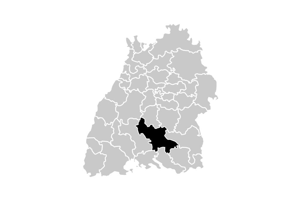 Wahlkreis-Karte