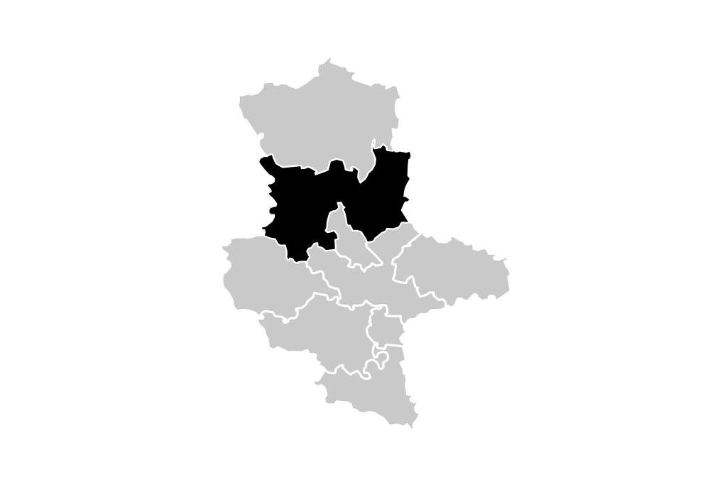 Wahlkreis-Karte