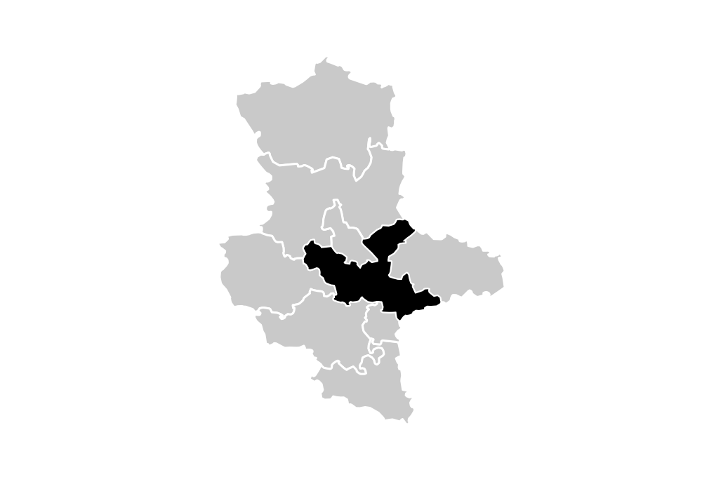 Wahlkreis-Karte