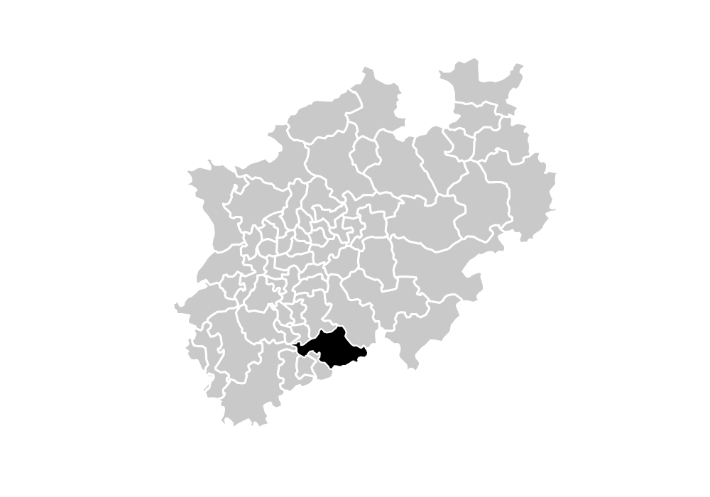 Wahlkreis-Karte