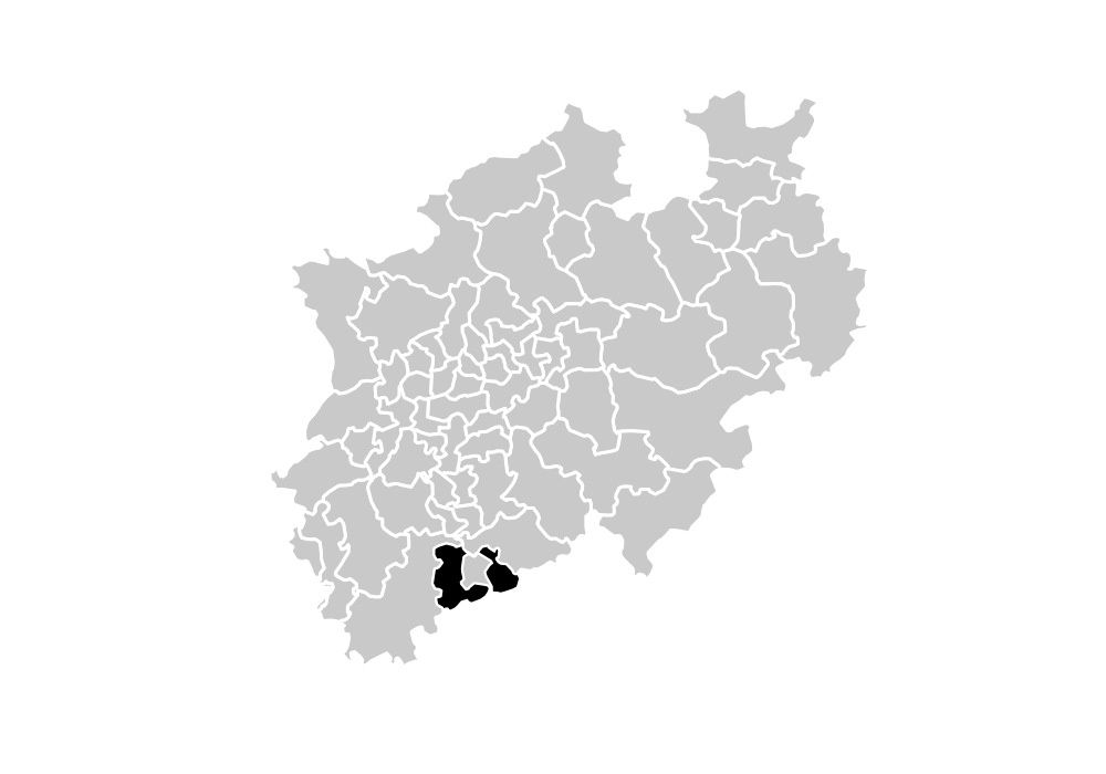 Wahlkreis-Karte
