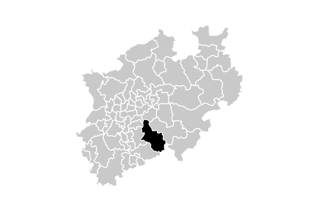 Wahlkreis-Karte